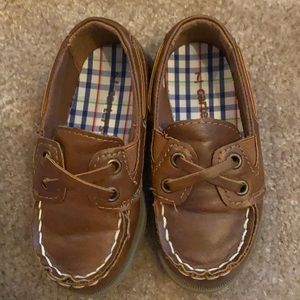 Toddler leather loafers